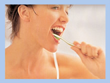 Prevention with brushing teeth